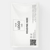 QR-Code-Werbung für Social Media Banner (Vertikal)