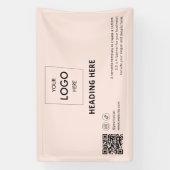 QR-Code-Werbung für Social Media Banner (Vertikal)