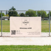 QR-Code-Werbung für Social Media Banner (InSitu)