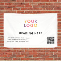 QR-Code-Werbung für Unternehmen weiß