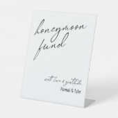 QR Code White Sockelschild (Vorderseite)