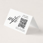 QR-Code Wifi-Scan zum Anschluss von benutzerdefini (Vorderseite)