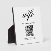 QR-Code Wifi-Scan zum Anschluss von benutzerdefini Fotoplatte (Vorderseite)