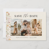 QR Code Wildblume Blumenhochzeit Save The Date (Vorderseite)