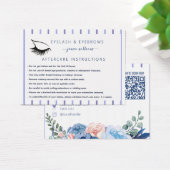 Qr Code Wimpern Salon Nachsorgekarte (Schreibtisch)