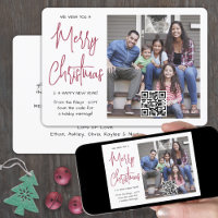 QR Code Wir wünschen Ihnen ein frohes Weihnachts 1