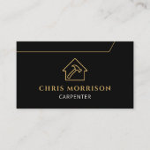 QR-Code-Zimmermann Visitenkarte (Vorderseite)