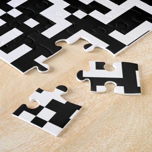 QR Codeentwurf Puzzle (Seite)
