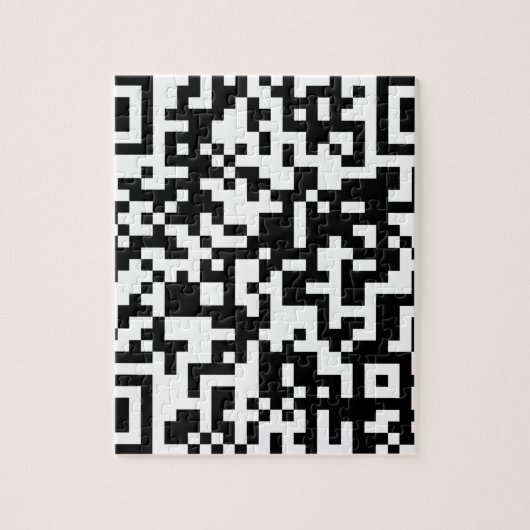 QR Codeentwurf Puzzle (Vertikal)