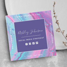 QR-Codefarbe für Social Media Stratege Social Medi