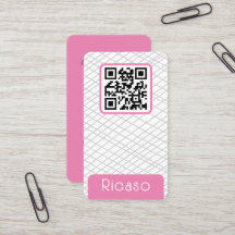 QR-Codegeflechtete Muster Personalisiert