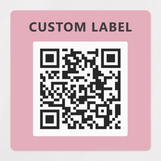 QR-Codekleber für benutzerdefinierte farbcodierte Etiketten (Design 1)