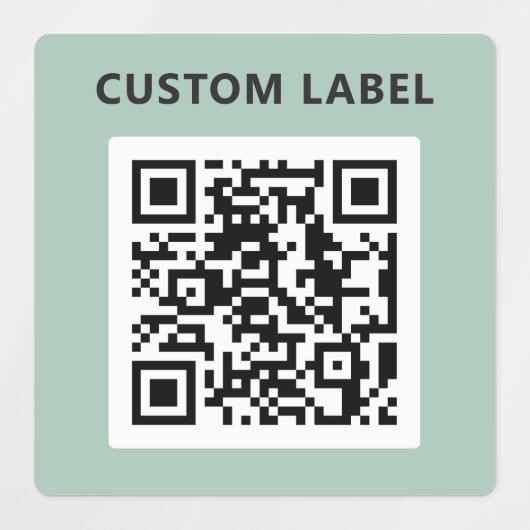 QR-Codekleber für benutzerdefinierte farbcodierte Etiketten (Design 2)