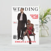 QR-Codelmagazin Einladung (Stehend Vorderseite)