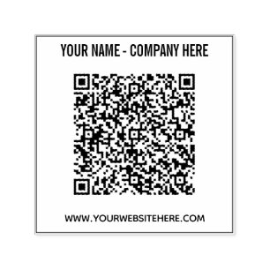 QR-Codename Website Personalisierte Briefmarke Permastempel