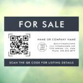 QR-Codeprüfung für den Verkauf | Firmenlogo Fensteraufkleber (Blatt 3)