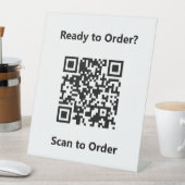 QR-Codeprüfung zu zahlen Sockelschild (In Situ)