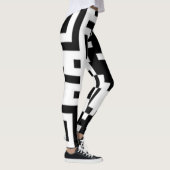 QR Codes Funky Squares Leggings lesen "Call me" (Rechts)