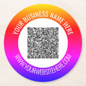 QR-Codescan und Untersetzer für benutzerdefinierte (Vorderseite)
