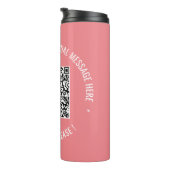  QR-Codescannen Informationen Benutzerdefinierte T Thermosbecher (Nach rechts gedreht)