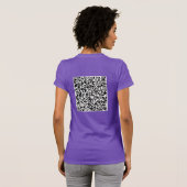 QR-Codescannen-InfoÜberraschung T - Shirt-Geschenk T-Shirt (Schwarz voll)