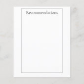 QR-Codetabellenanzeige Flyer (Hinten)