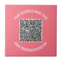 QR-Codetext und Berufliche Keramik