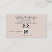 *~* QR Danke, dass Sie Belohnungen Rose Gold Heart Treuekarte (Rückseite)