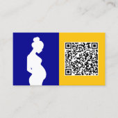 QR Doula Visitenkarte (Vorderseite)