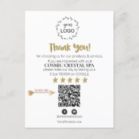 *~* QR Einfache minimale Überprüfung Logo DANK IHN