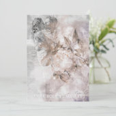 *~* QR Ephemera AR26 UAWG FOTO Vintag - Hochzeit Einladung (Stehend Vorderseite)