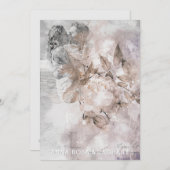 *~* QR Ephemera AR26 UAWG FOTO Vintag - Hochzeit Einladung (Vorne/Hinten)