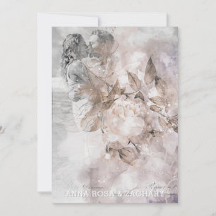 *~* QR Ephemera AR26 UAWG FOTO Vintag - Hochzeit Einladung