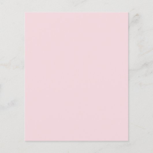 QR-Flyer für QR-Codes in Business Pink Flyer (Hinten)