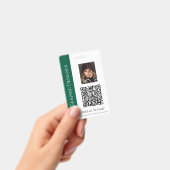 QR-Foto Business Company Large Ausweis (Handheld)