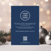 QR-Foto-Code Firmenweihnachtszeit Feiertagskarte