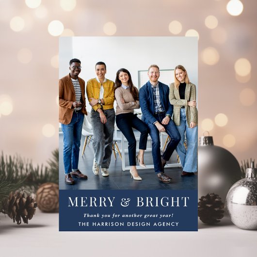 QR-Foto-Code Firmenweihnachtszeit Feiertagskarte