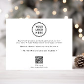 QR-Foto Firmenweihnachtszeit Feiertagskarte