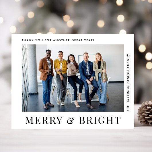 QR-Foto Firmenweihnachtszeit Feiertagskarte