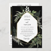 QR-Foto für botanische Grünflächen Einladung (Vorne/Hinten)