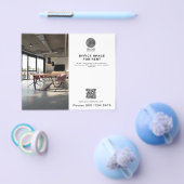 QR-Foto für Echtzeit-Anwesen-Firmenlogos Flyer (Einzeln)