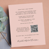 QR-Foto für Hochzeitempfang Save the Date