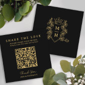 QR-Foto für Hochzeiten Liebe Begleitkarte