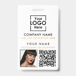 QR-Foto für Mitarbeiter-IDs Benutzerdefinierter ID Ausweis