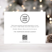 QR-Foto für moderne Business-Logos Weihnachten