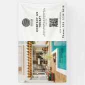 QR-Foto für Werbefirmen Banner (Vertikal)