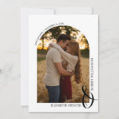 QR-Foto Hochzeiten Save the Date (Vorderseite)