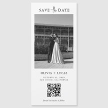 QR-Foto im Stil magnetischer Hochzeiten speichern