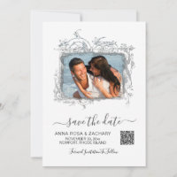 *~* QR Foto Save the Date Hochzeit - AR6 Website