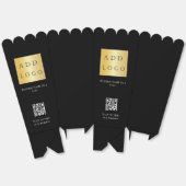 QR-Geschäftszeichen Geschenkschachtel (Ungeklappt)